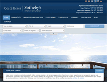 Tablet Screenshot of costabrava-sothebysrealty.fr