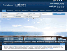 Tablet Screenshot of costabrava-sothebysrealty.es